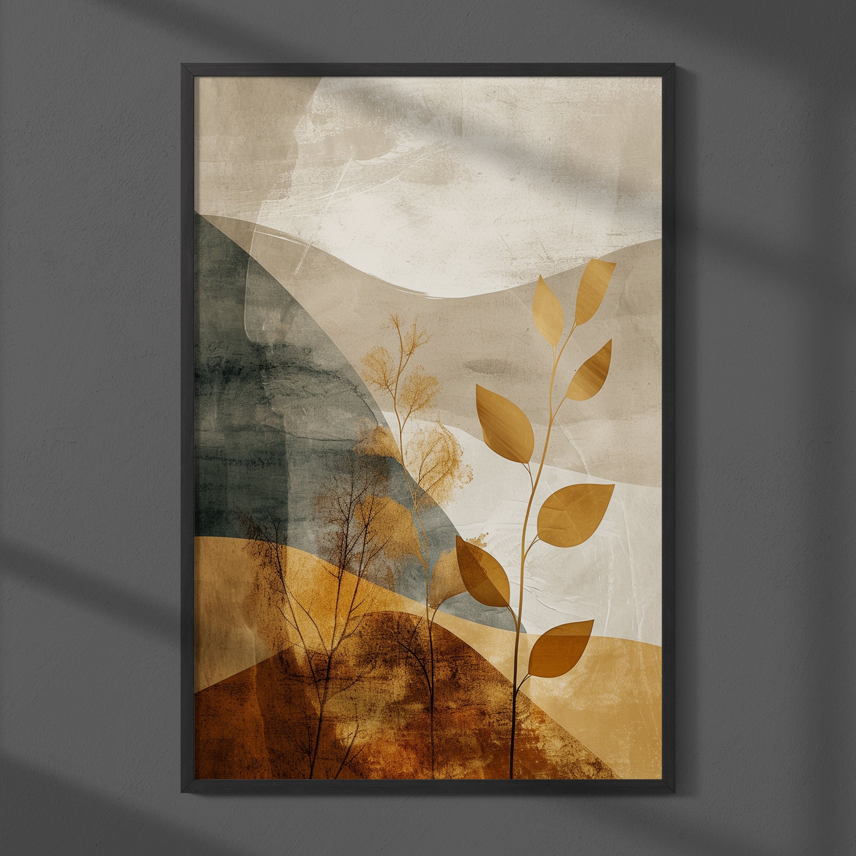 Whispers of Nature - Abstracte Kunstprint