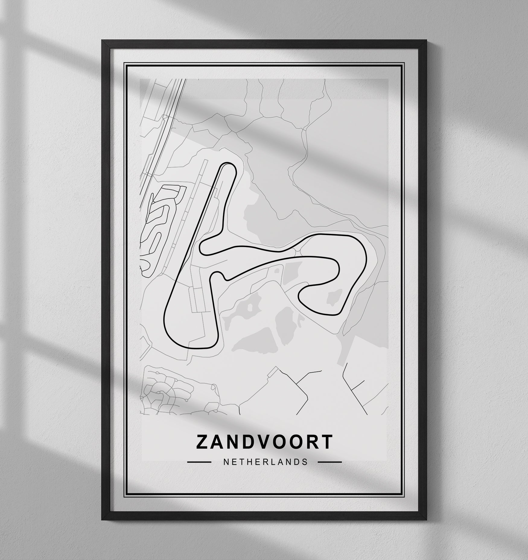 Zandvoort Circuit Formule 1 Poster