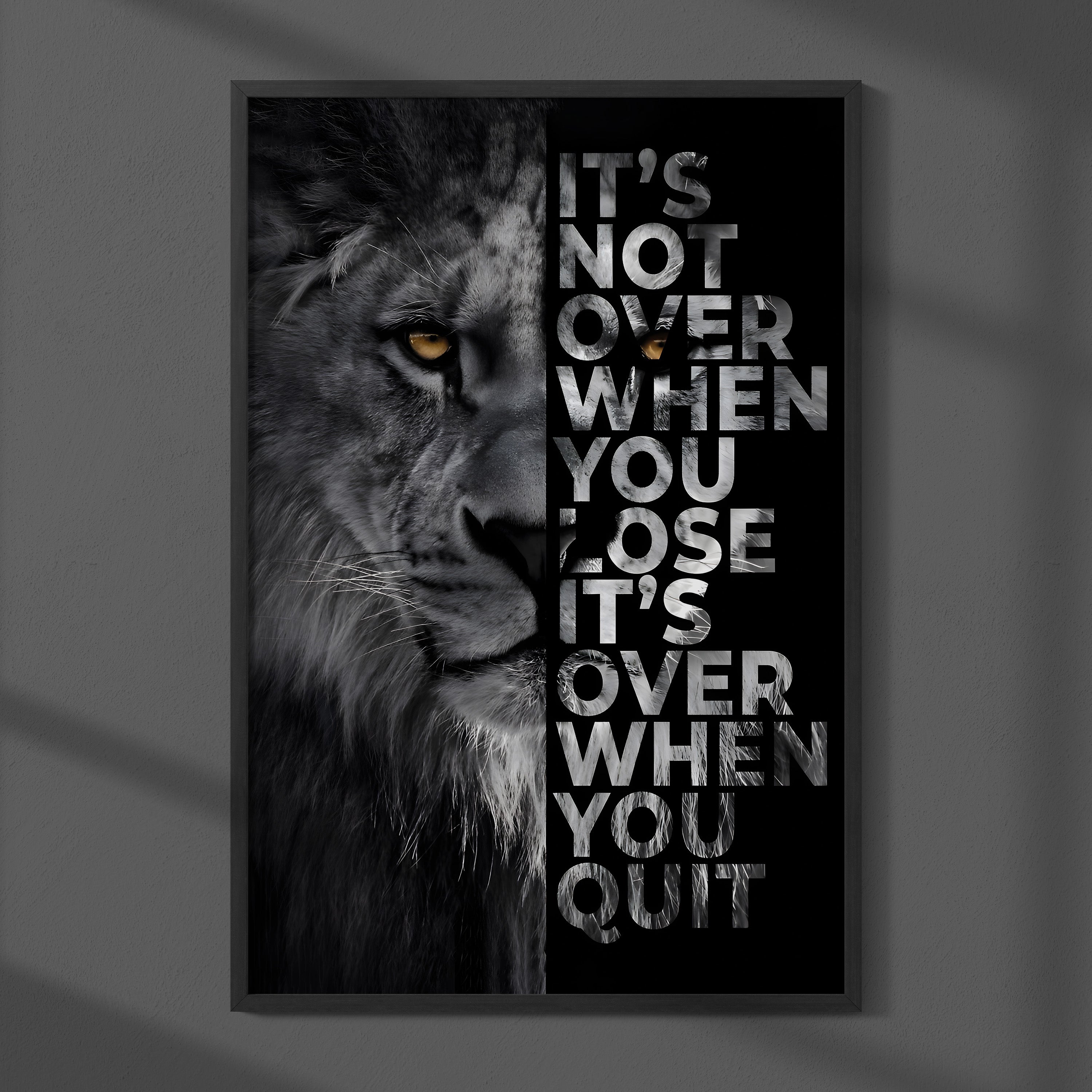 It's Not Over When You Lose Motivational