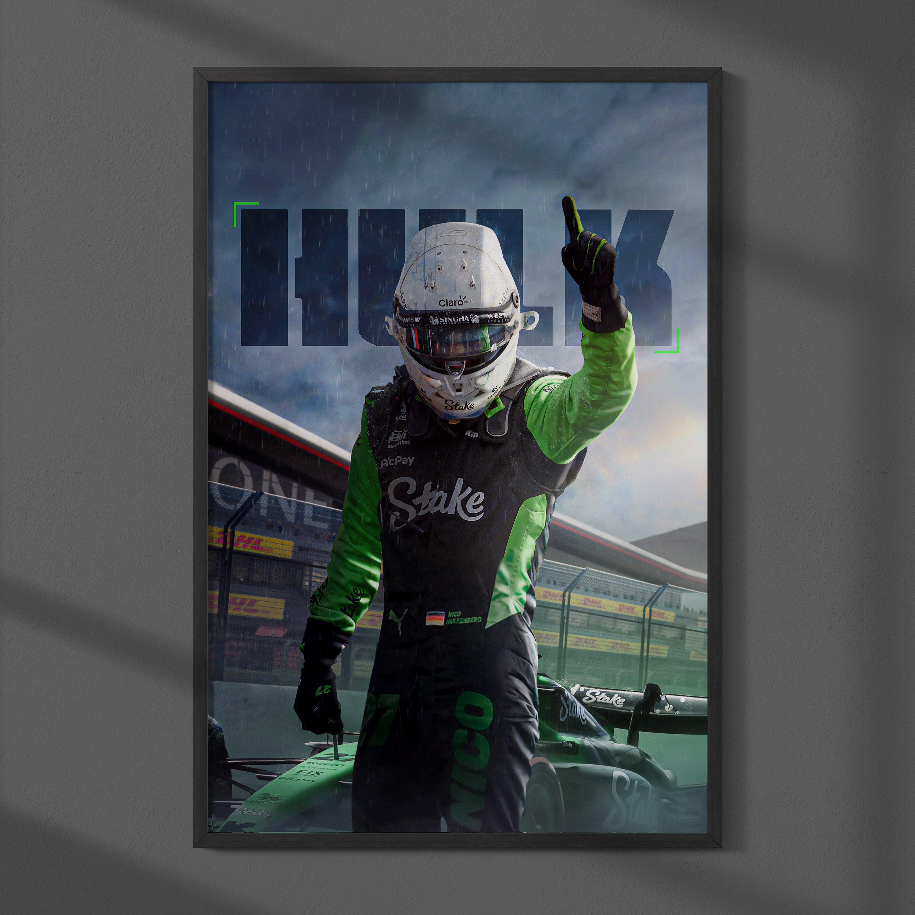 Nico Hülkenberg Poster - HULK - Formule 1