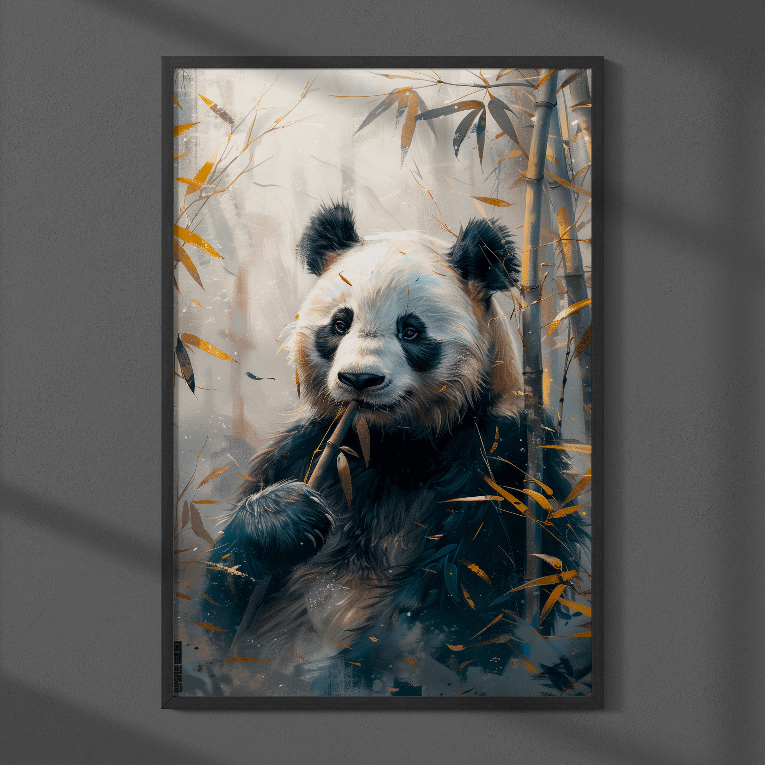 Tranquil Bamboo – Artistieke Panda Print