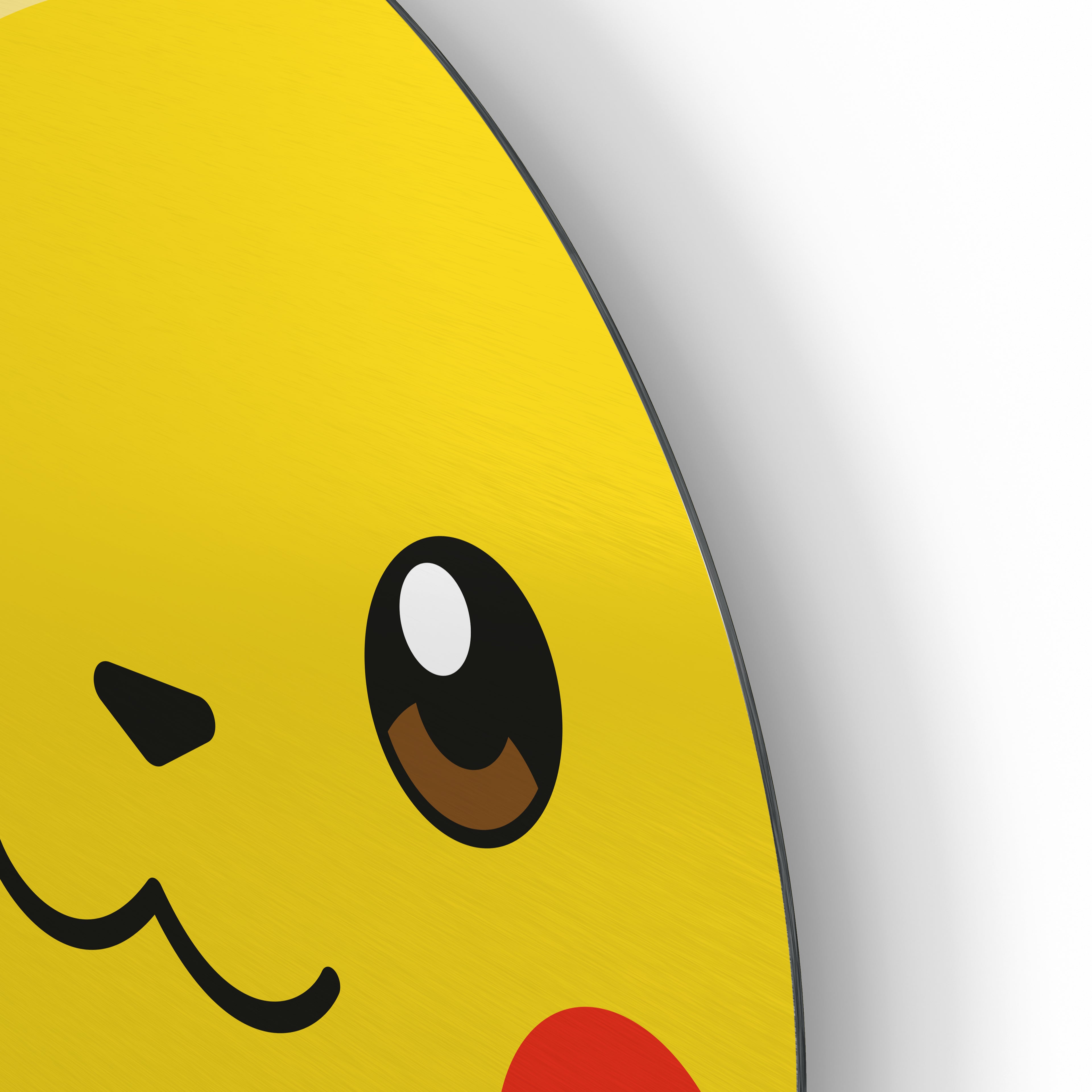 Pokemon Pikachu Muurcirkel Kinderkamer Decoratie Wandcirkel
