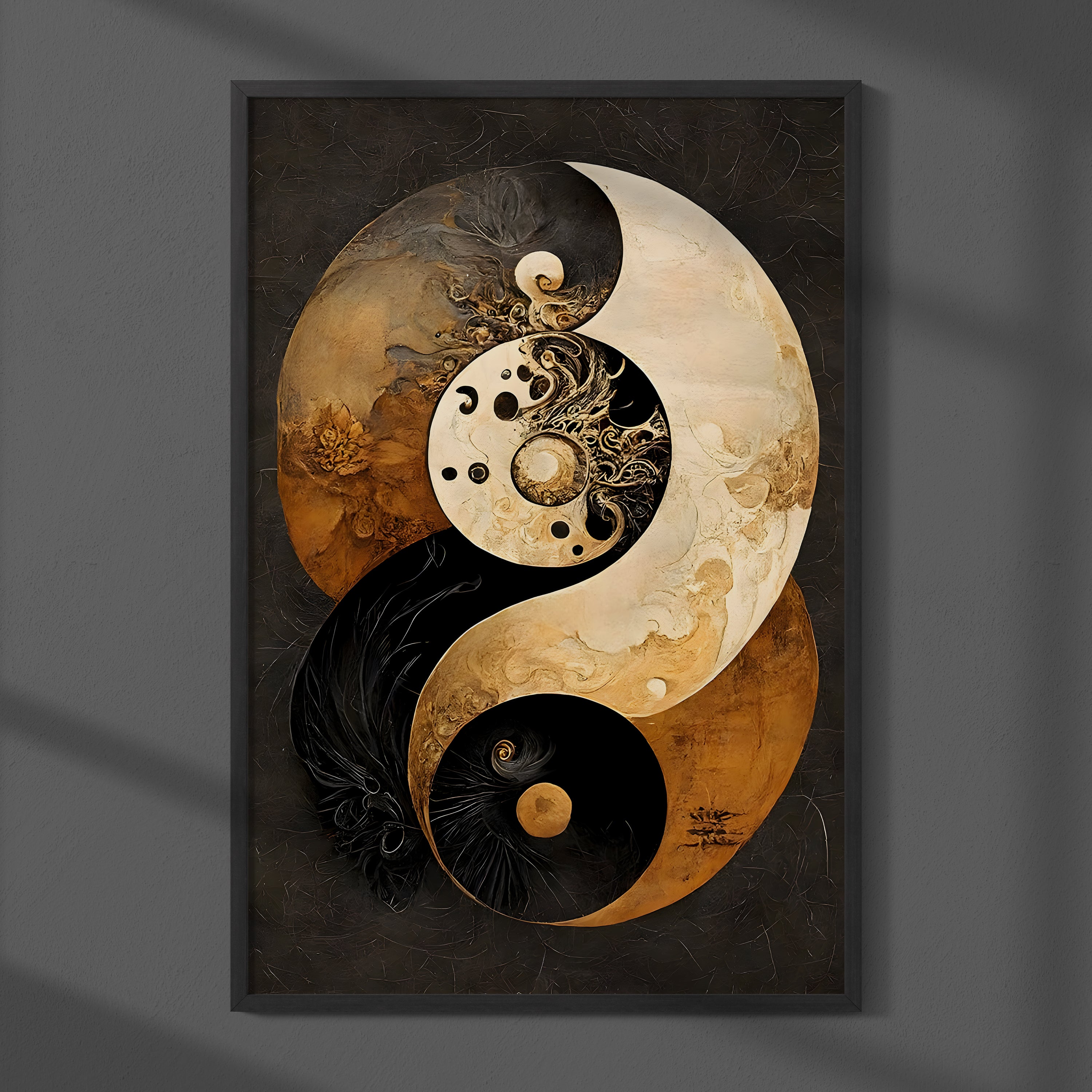 Artistiek Ying Yang - Symboliek in Stijl